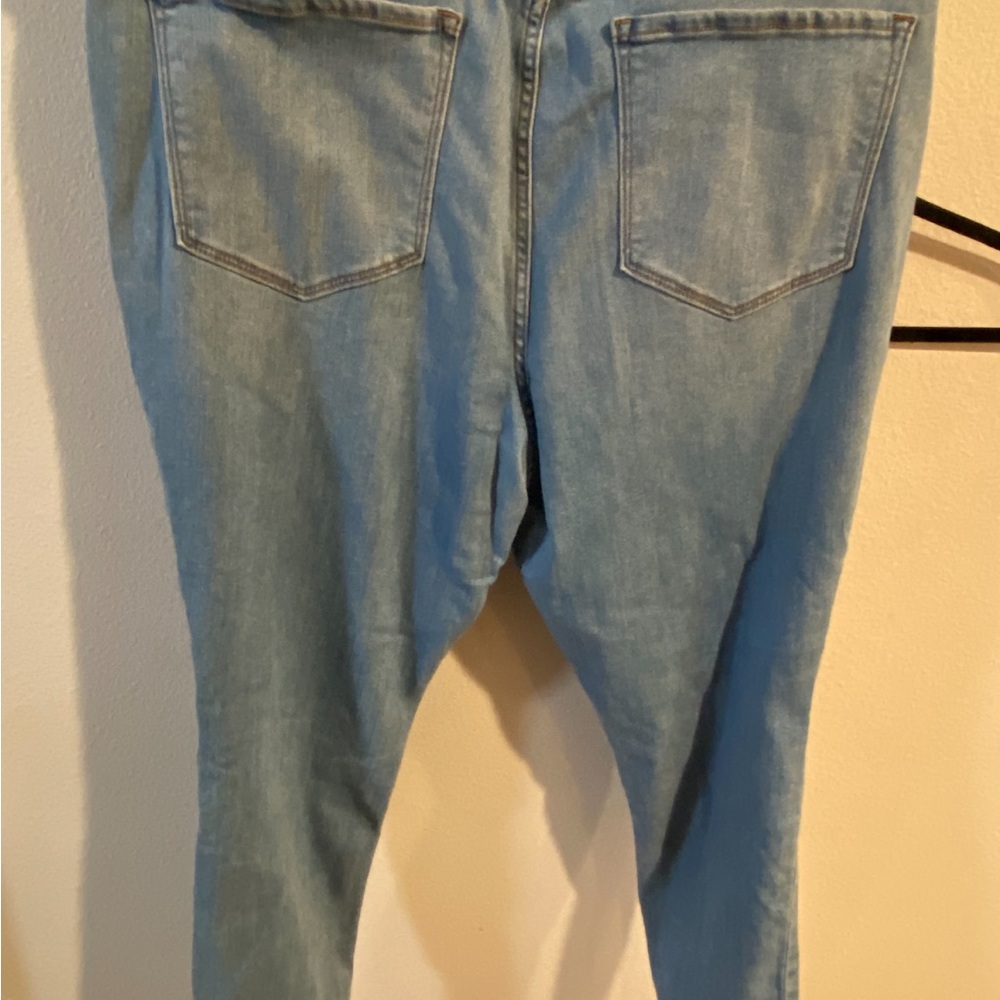 Old Navy Women's Sky Blue Super Skinny Jeans Size 18 - Picture 3 of 4